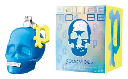 Police TO BE GOOD VIBES MAN spray