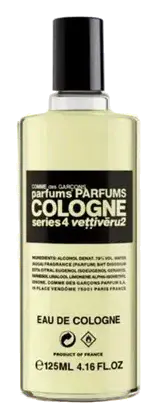 Comme des Garçons Series 4: Cologne - Vettivéru 2