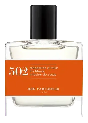 Bon Parfumeur 502 mandarin, iris, , infusion de cacao