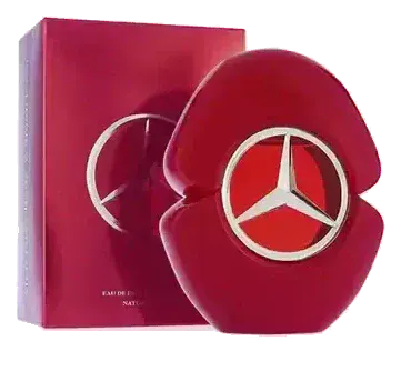 Mercedes Benz Woman In Red Natural Spray