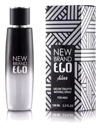 New Brand Parfums Ego Silver Spray